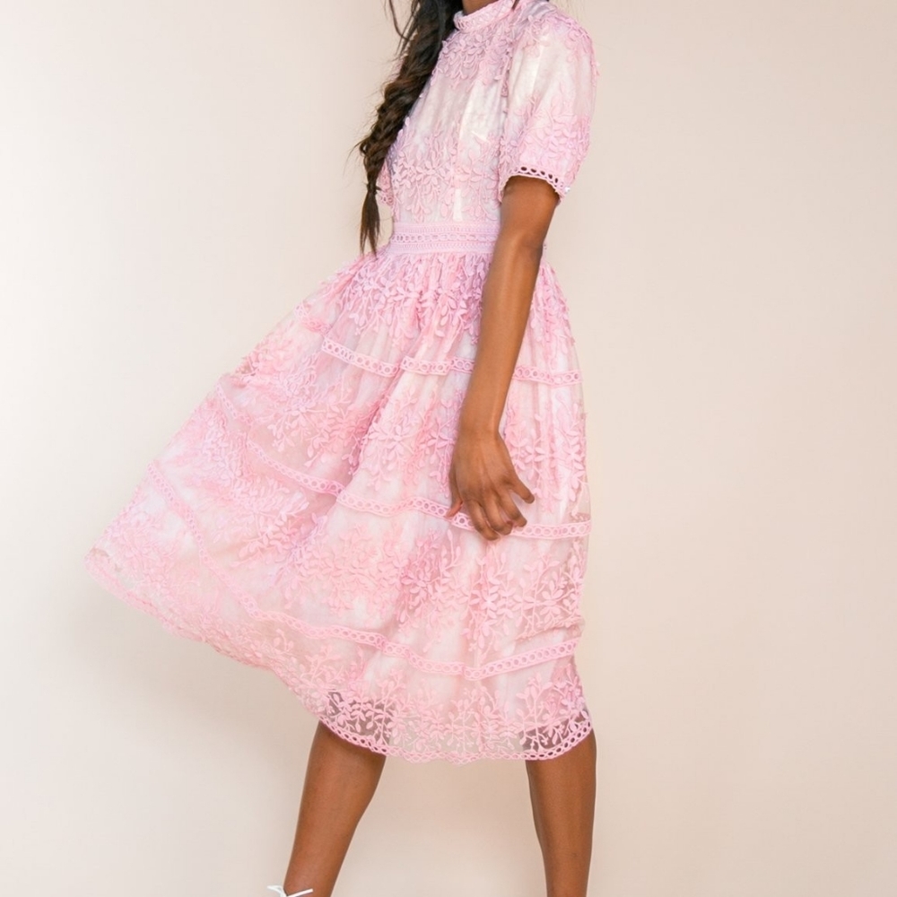 Ivy City Co Pink Dress